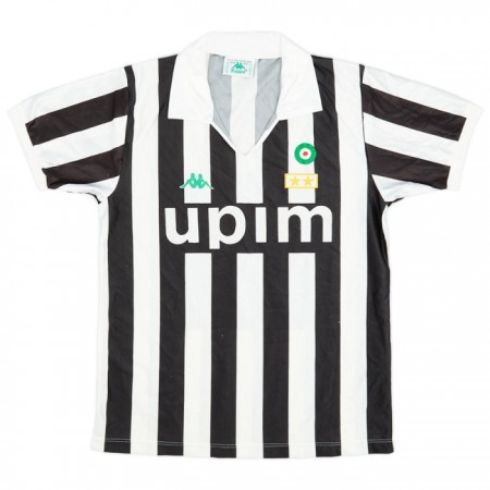 Goedkope Juventus 1991-92 Retro Thuisshirt